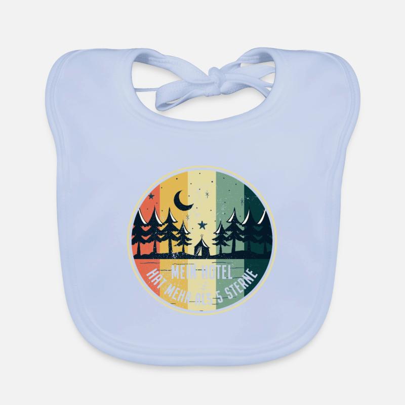 My Hotel Has More Than 5 Star Camping Camping Organic Baby Bibs