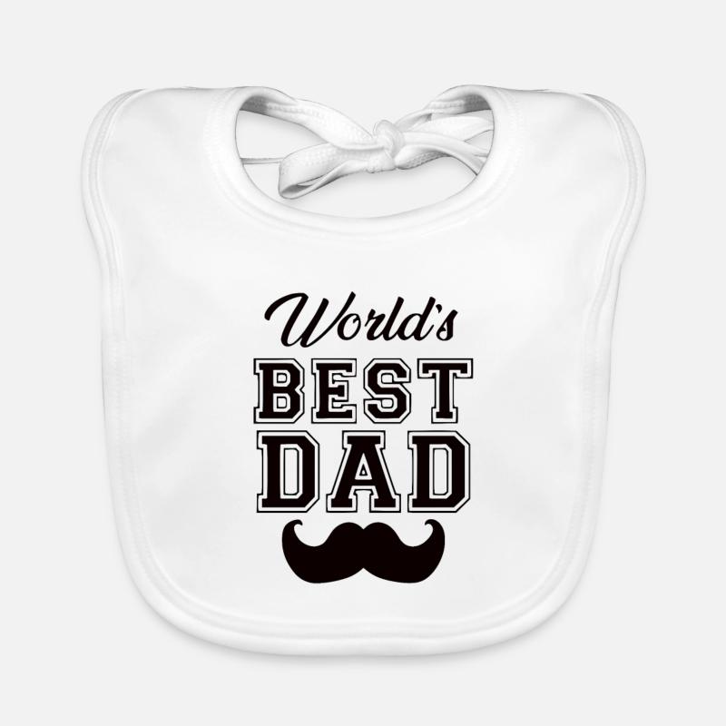 Bester Papa Baby Bio-Lätzchen