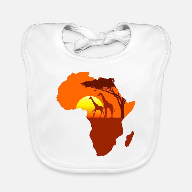 Afrique Bavoir bio Bébé