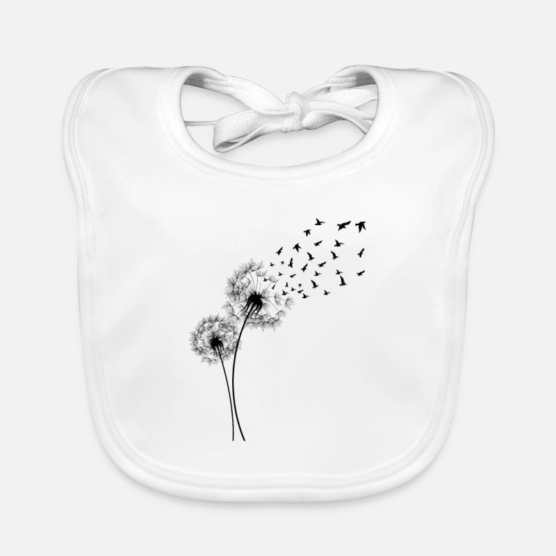 Pissenlit Bavoir bio Bébé