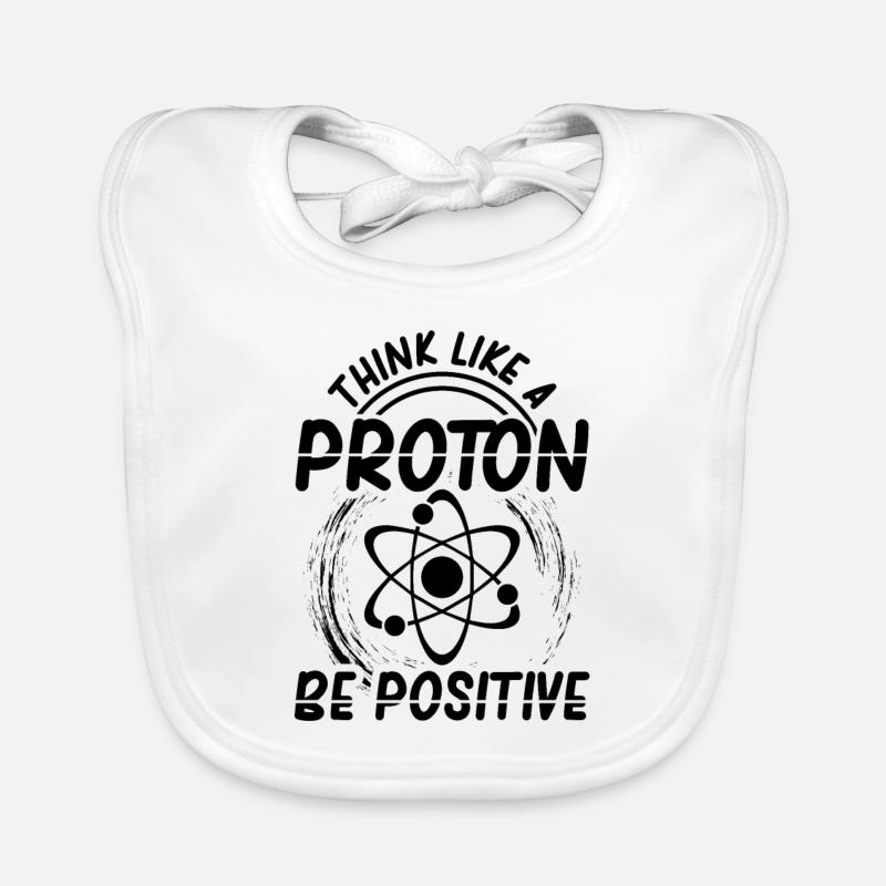 Proton Physics | Physicist studying profession gifts Organic Baby Bibs