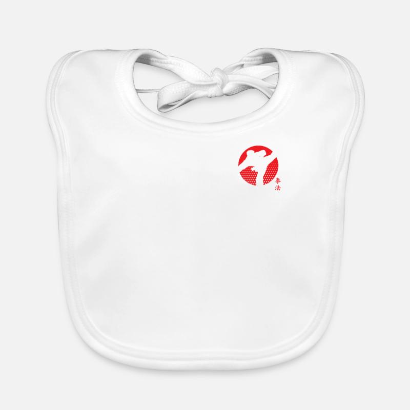 Karaté américain Kenpo Evolution - Cadeau Karateka Bavoir bio Bébé