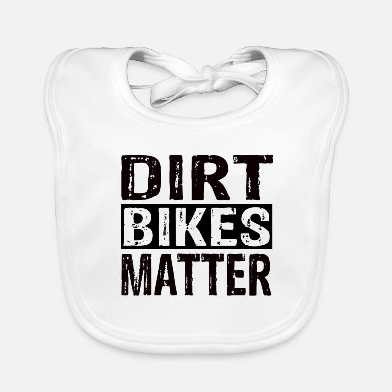 Dirt Bikes Matter Baby Bio-Lätzchen