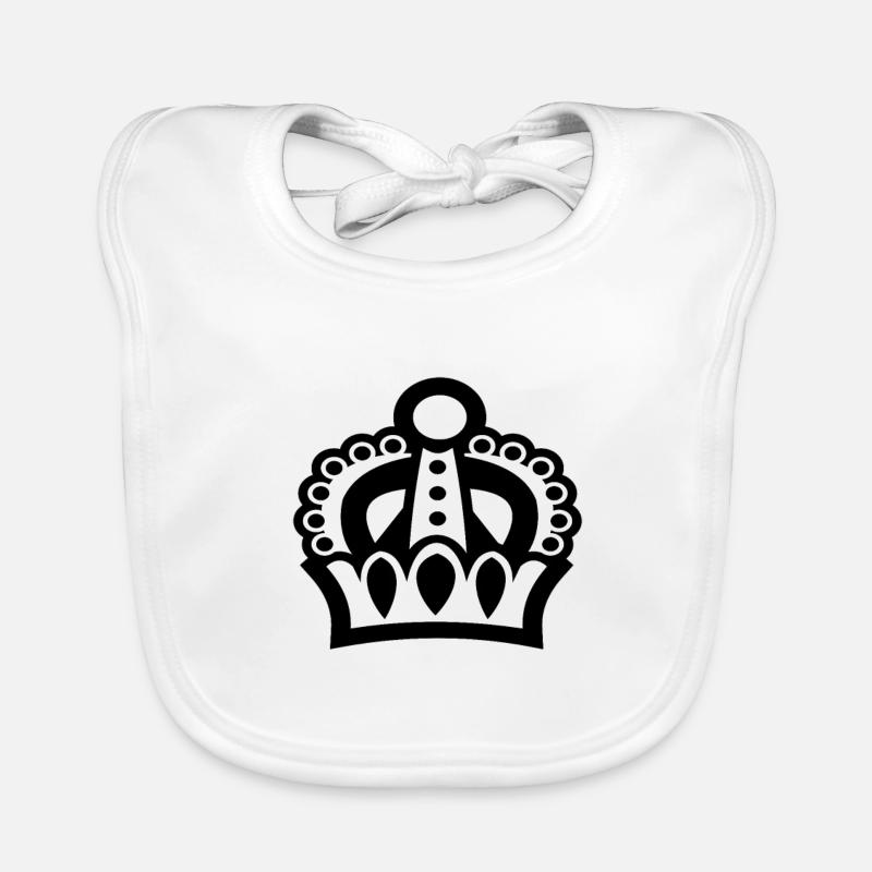 Krone Crown Baby Bio-Lätzchen