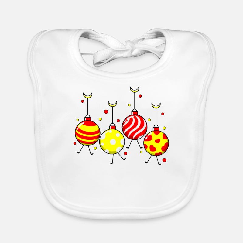 Pull de Noël laid allume Noël Bavoir bio Bébé