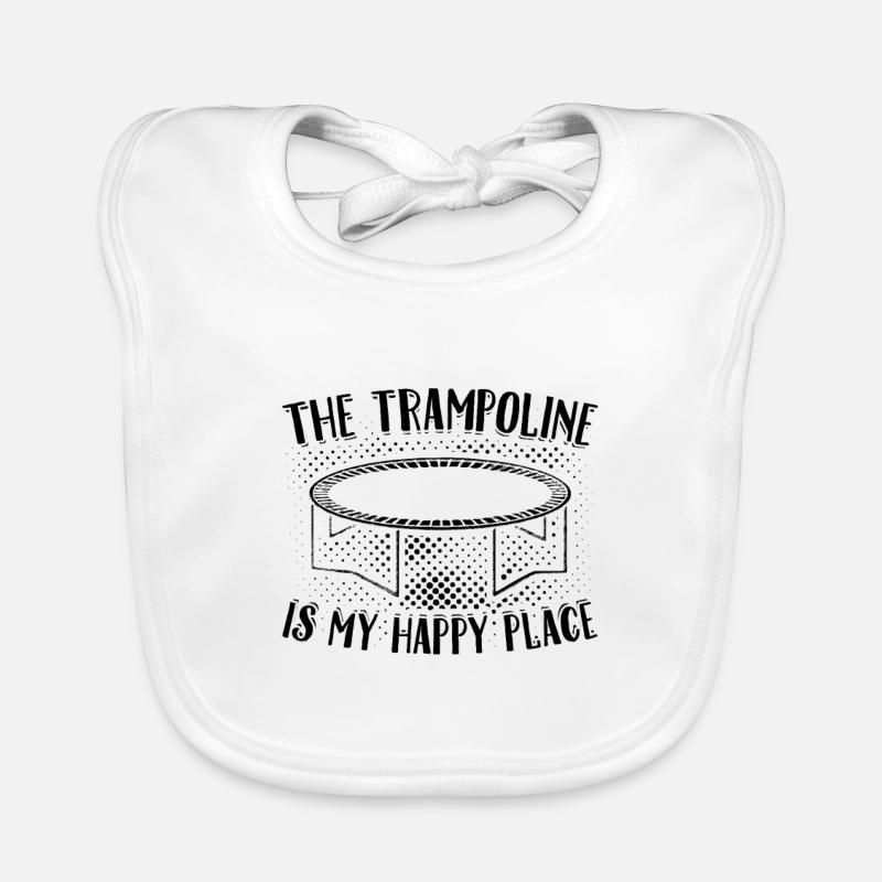 Trampolin Springen | Jumpstyle Workout Geschenke Baby Bio-Lätzchen