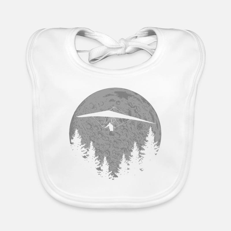 Hang glider gift hang gliding Organic Baby Bibs