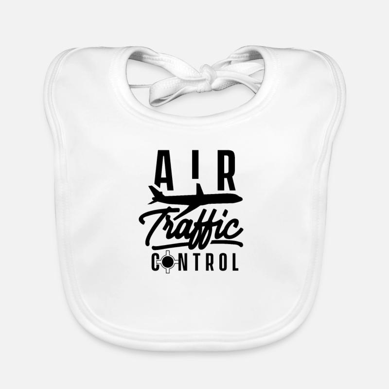 Air traffic controller Job Air traffic controller Air traffic control Air traffic controllers Organic Baby Bibs