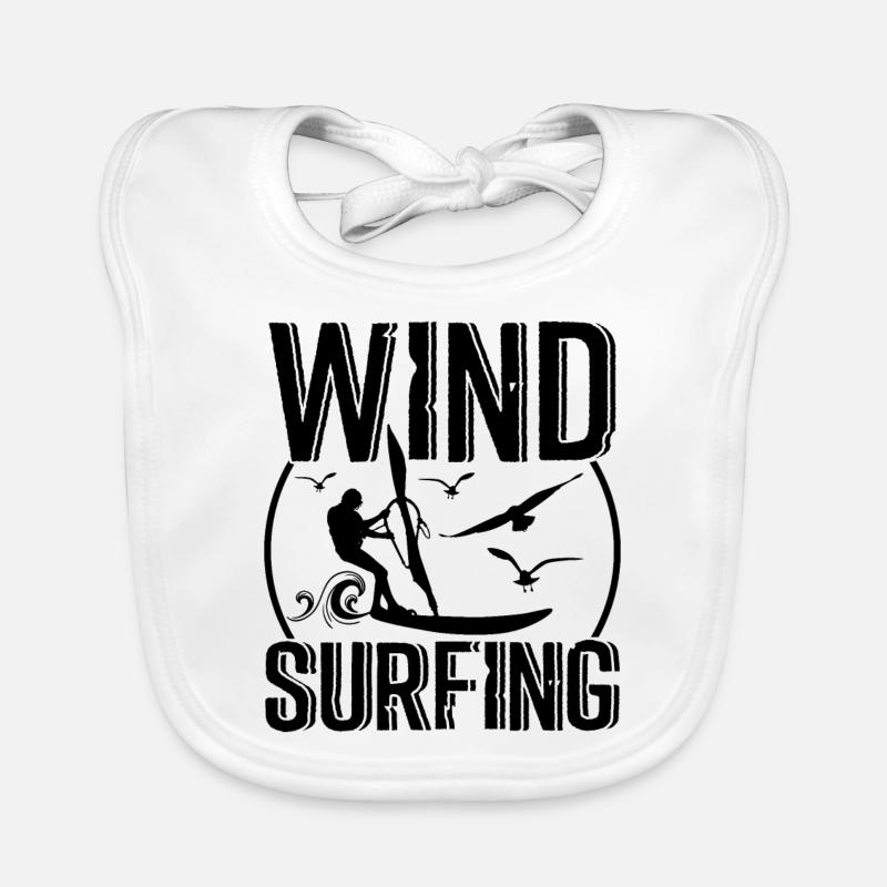 Windsurfing Bavoir bio Bébé