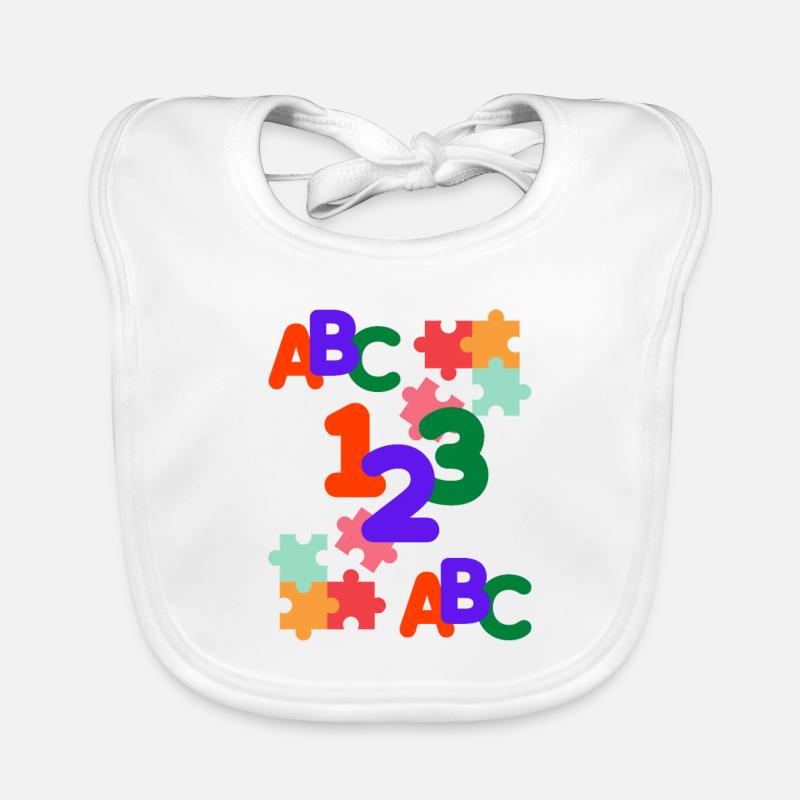 ABC Organic Baby Bibs