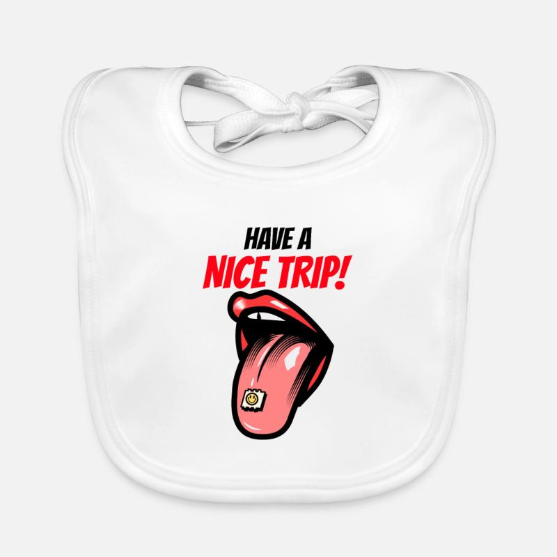 Deep techno Organic Baby Bibs