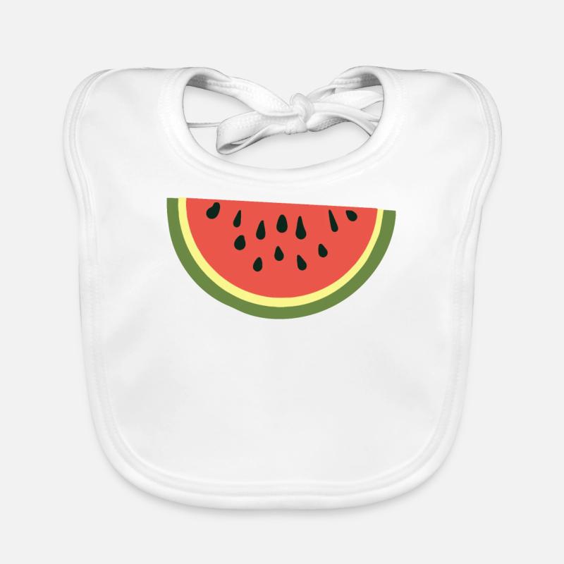 Melon melons fruits melon dames Bavoir bio Bébé
