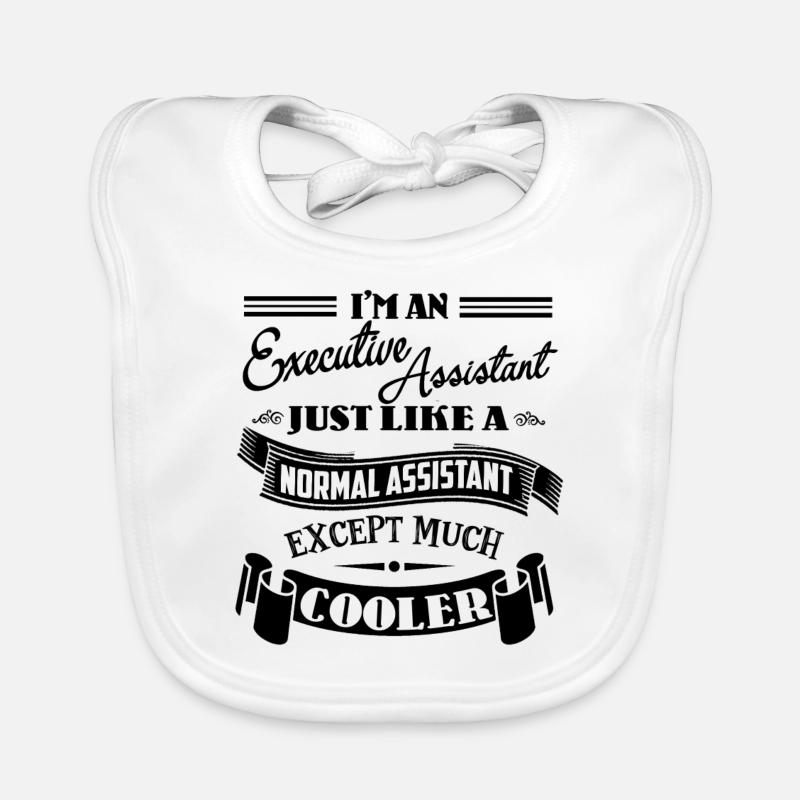 Ich bin ein Executive Assistant Shirts Baby Bio-Lätzchen