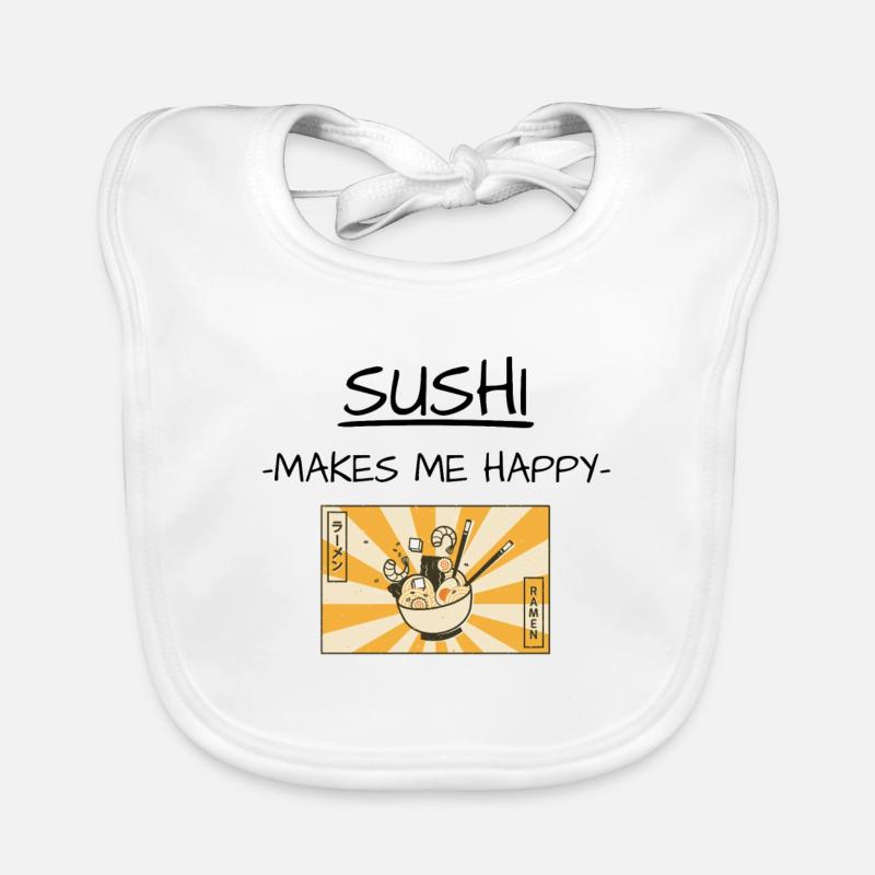 Sushi Bavoir bio Bébé