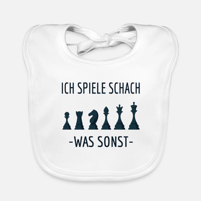Schach Baby Bio-Lätzchen