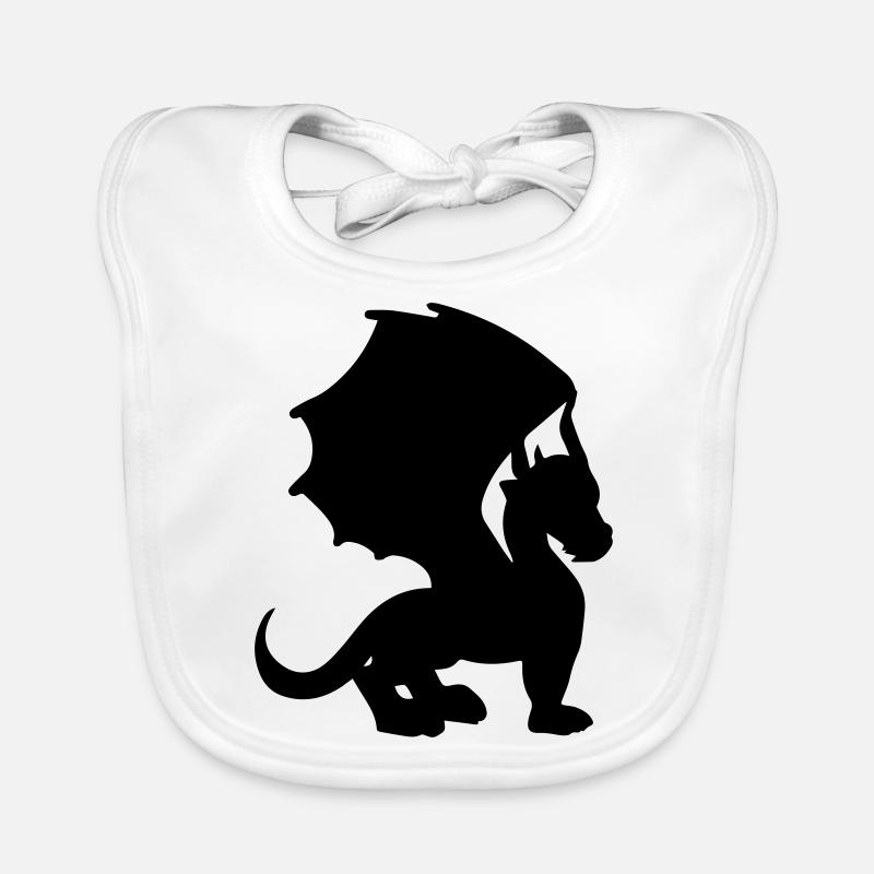 Winged dragon Organic Baby Bibs