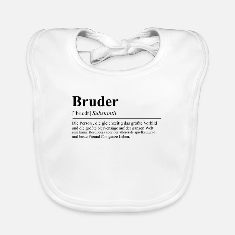 Frères Bavoir bio Bébé