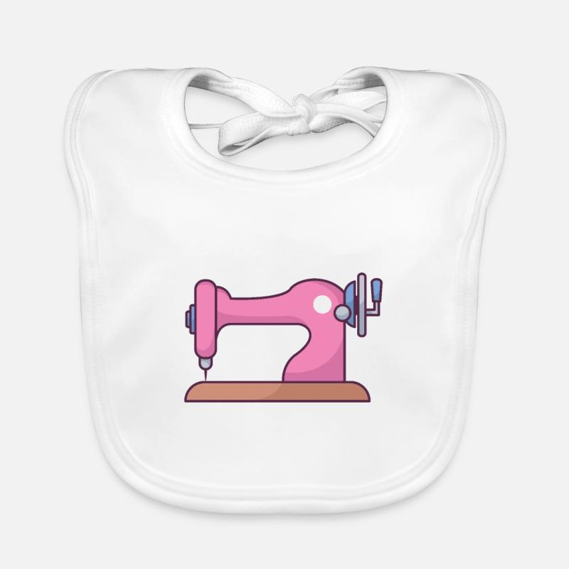 Sewing machine Organic Baby Bibs