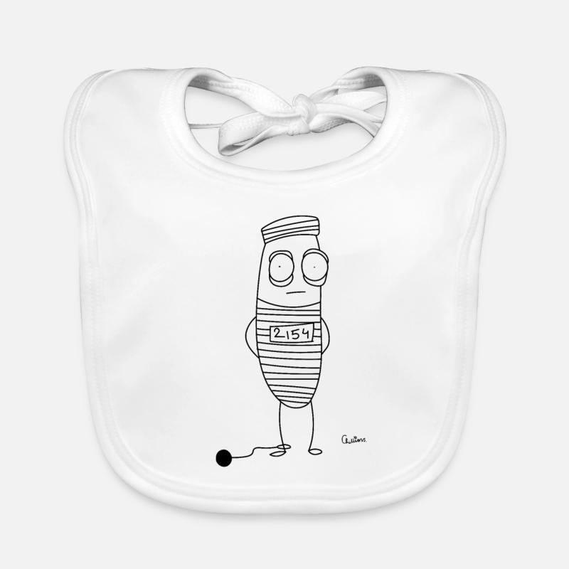 Chillions prisoner Organic Baby Bibs