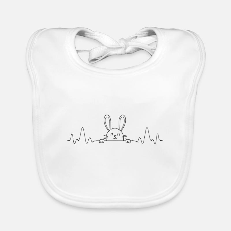 heartbeat Organic Baby Bibs