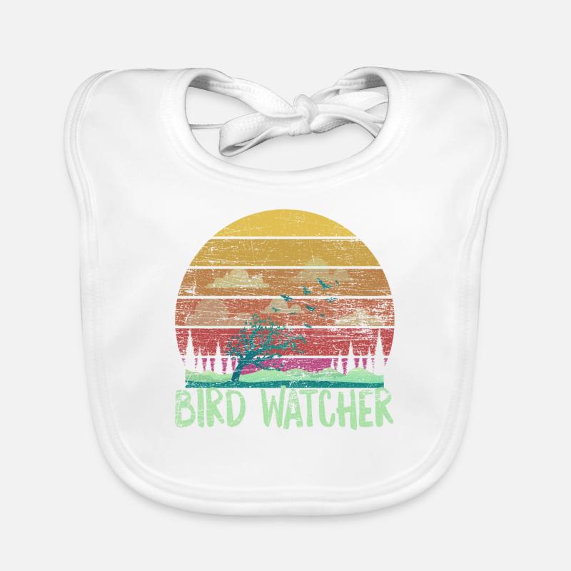 Vogelbeobachter Baby Bio-Lätzchen