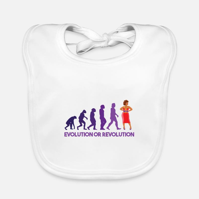 Drag queen evolution or revolution Organic Baby Bibs