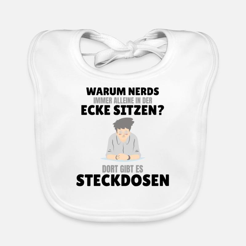Nerds Nerd Programmierer Informatiker Computer Baby Bio-Lätzchen