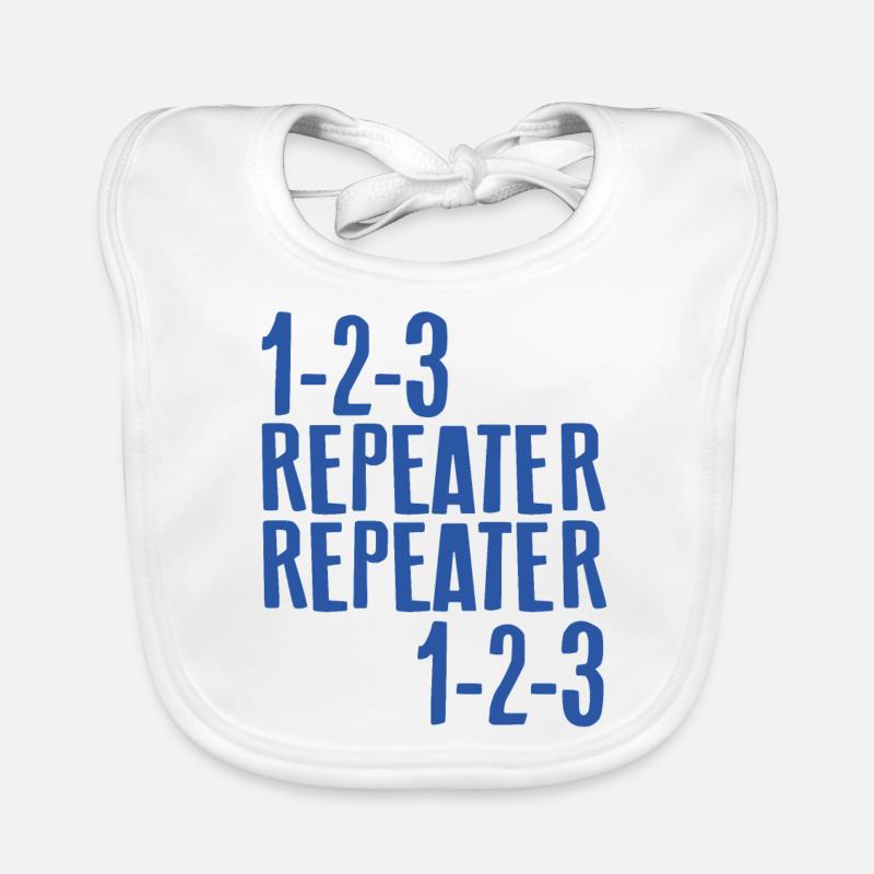 Repeater - Lied Baby Bio-Lätzchen