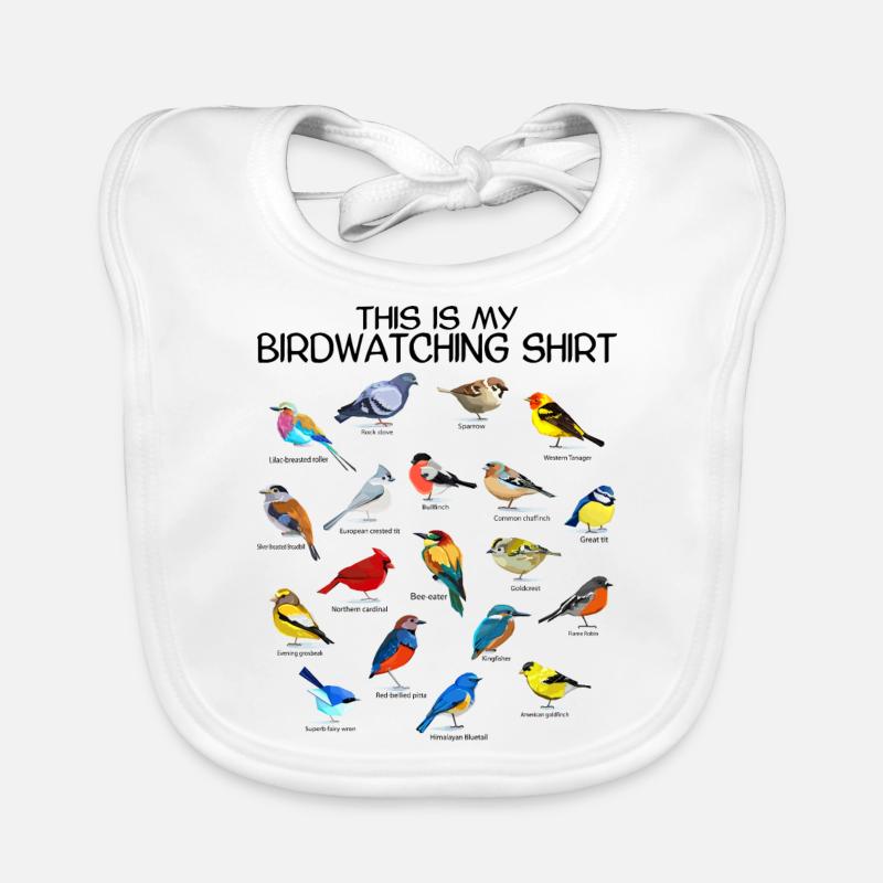 Observation des oiseaux Orinthologist Birdwatching Gift Bavoir bio Bébé