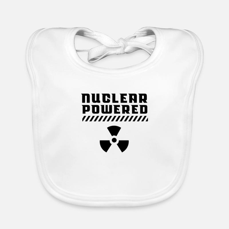 nuclear power atomic energy nuclear power nuclear energy Organic Baby Bibs