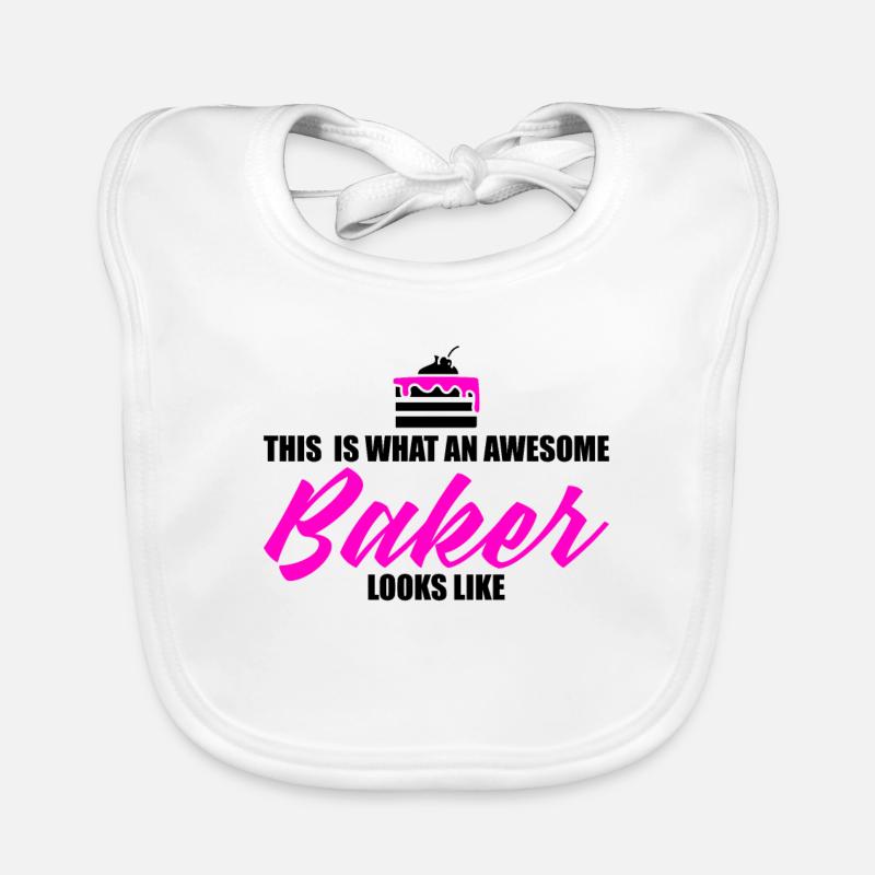 awesome baker Bavoir bio Bébé