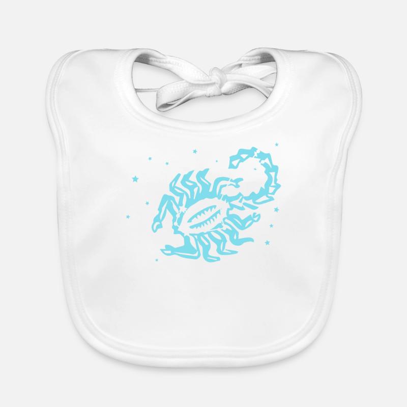 Scorpion de la Constellation scorpion Bavoir bio Bébé