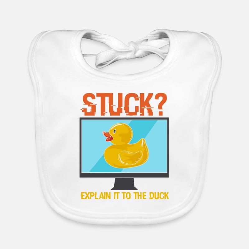 PROGRAMME: Explain It To The Duck Bavoir bio Bébé