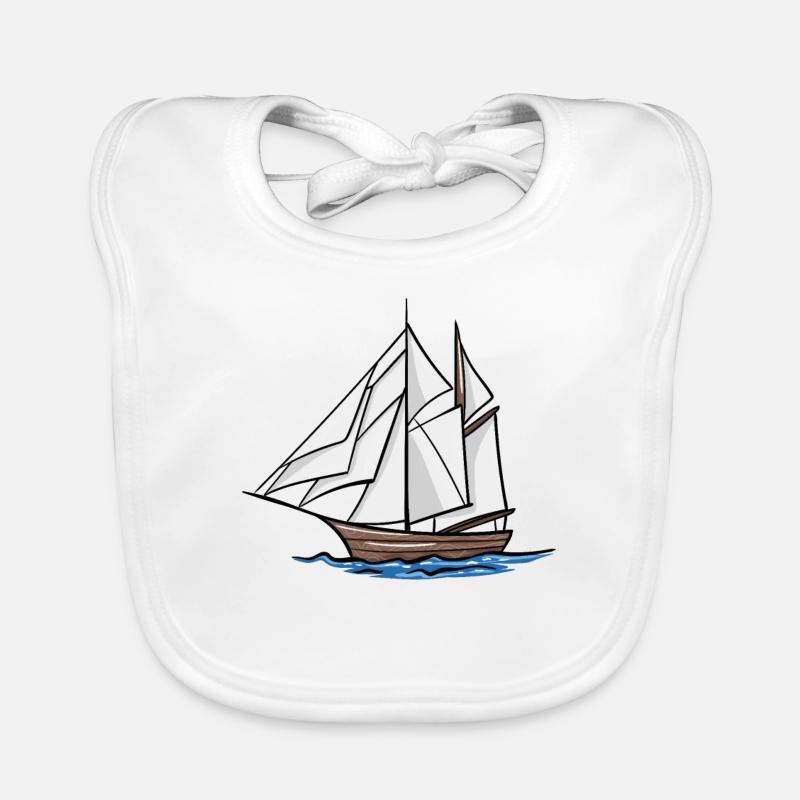 Boat Organic Baby Bibs