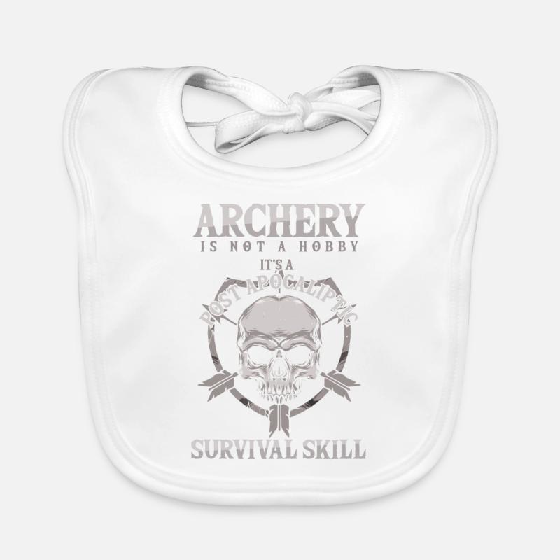 Archer tir à l’arc avec flèche et arc Bavoir bio Bébé
