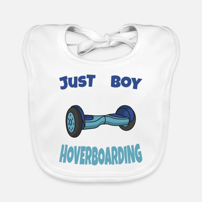 Hoverboard Junge Geschenkidee Baby Bio-Lätzchen