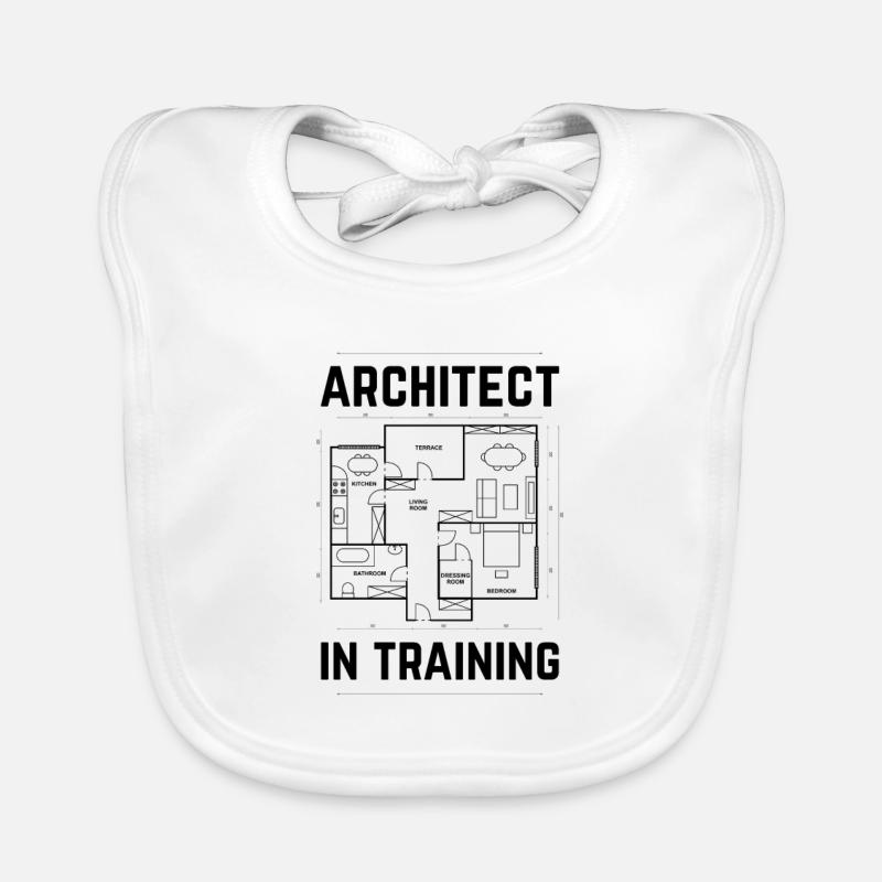 Architect in Training Organic Baby Bibs
