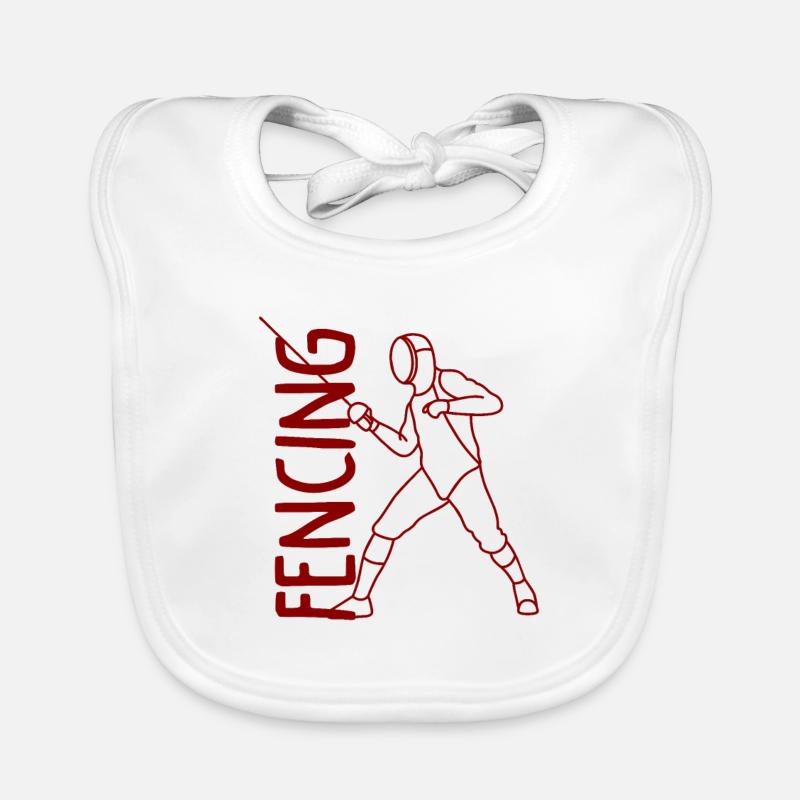 Fencing only Organic Baby Bibs