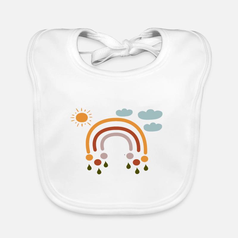 Arc de soleil Nuages Bavoir bio Bébé