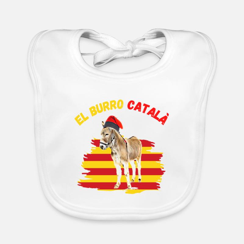 Ane Catalan Bavoir bio Bébé
