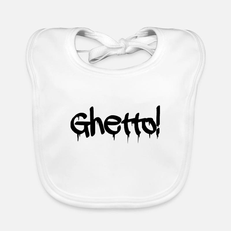 Ghetto Graffiti Bavoir bio Bébé
