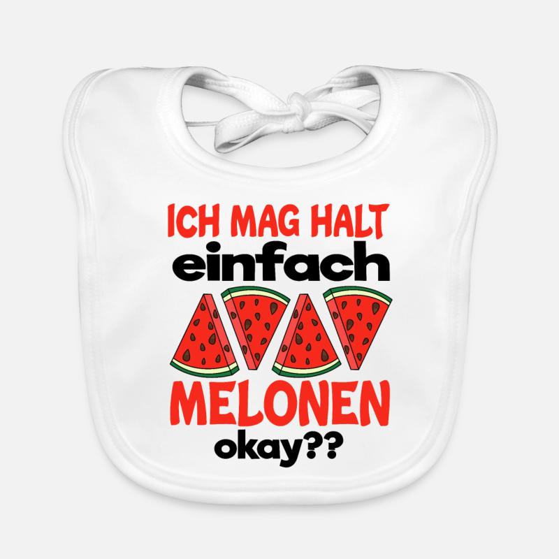 Melone Baby Bio-Lätzchen