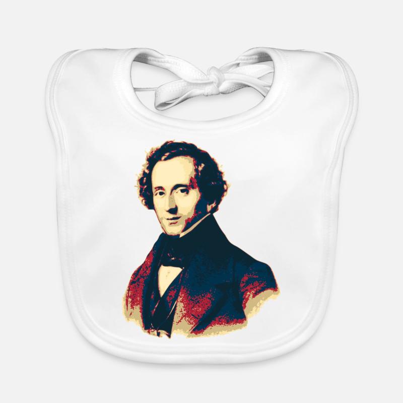 Felix Mendelssohn Bavoir bio Bébé