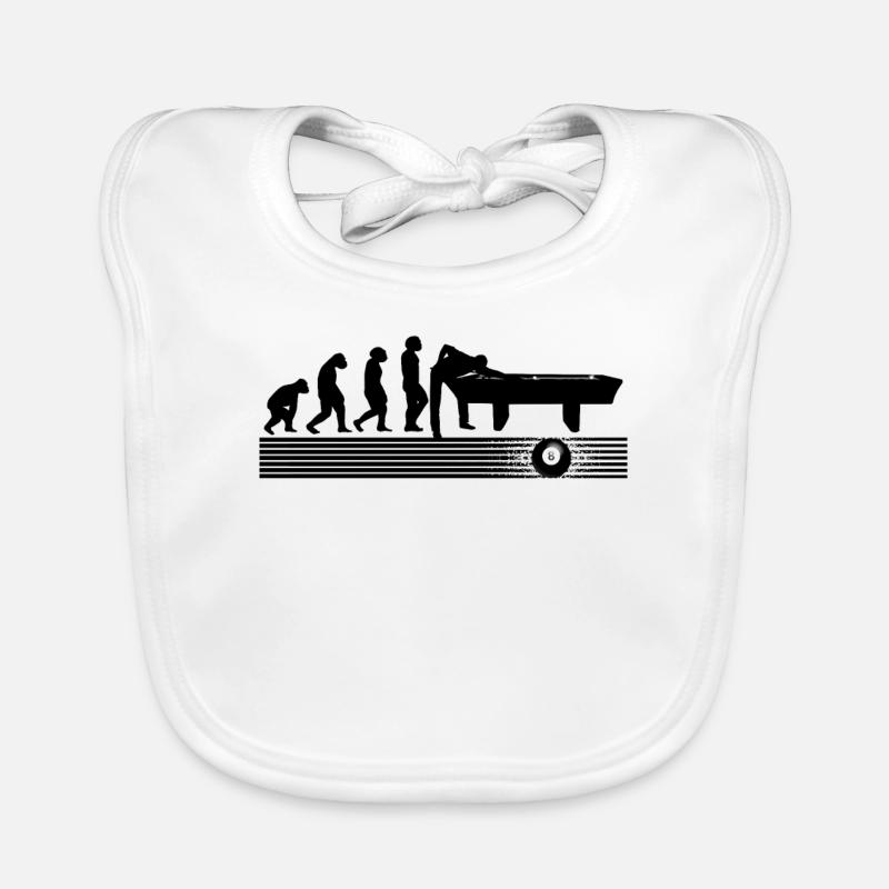 Snooker Evolution billard boules piscine Bavoir bio Bébé