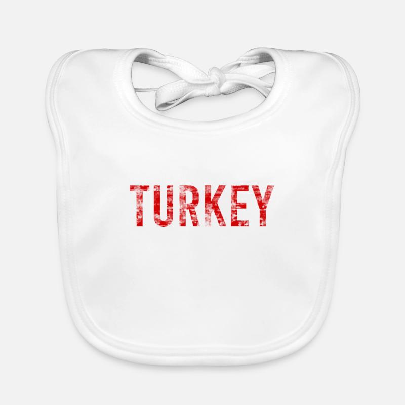 Turkey Organic Baby Bibs