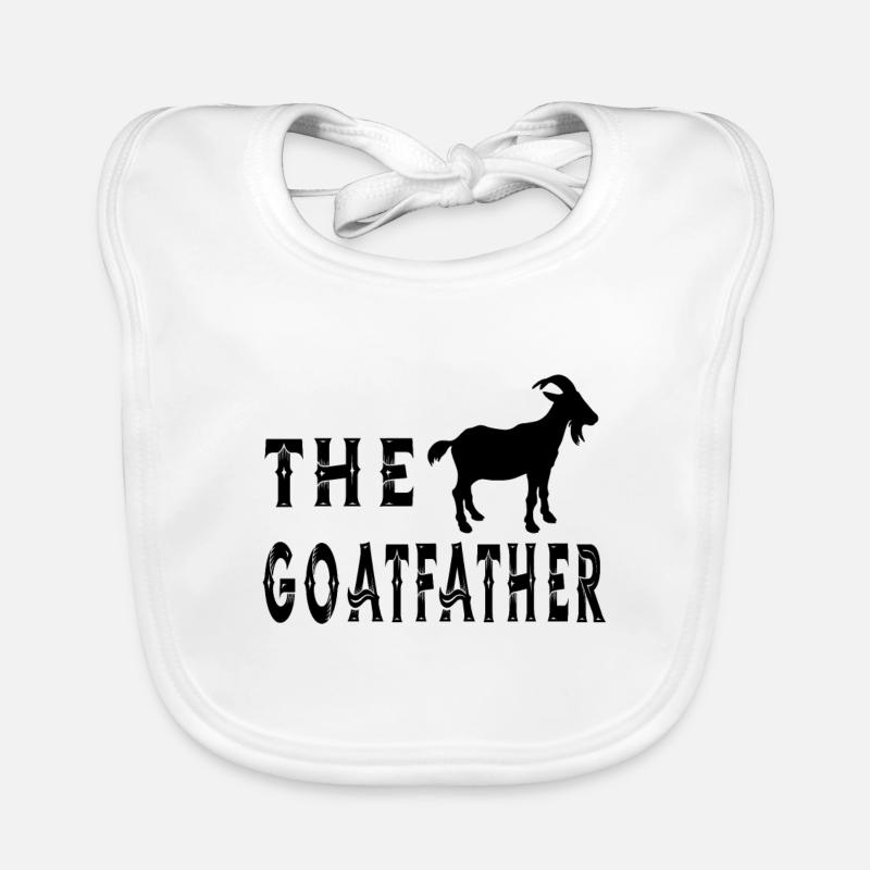 Die Ziege Baby Bio-Lätzchen