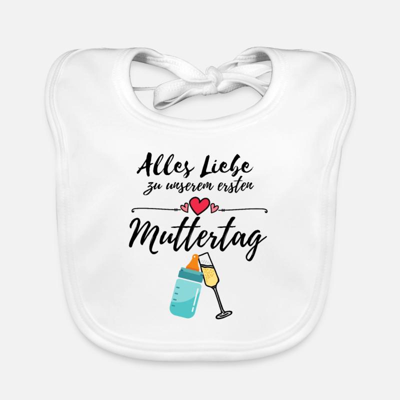 Baby Muttertag Baby Bio-Lätzchen
