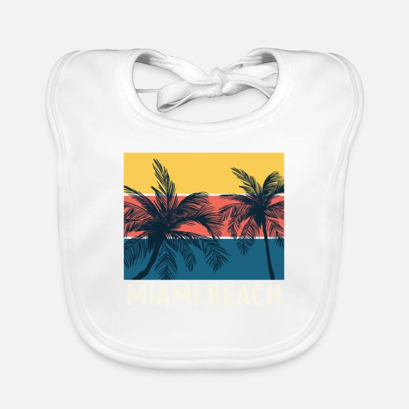 Miami Beach Baby Bio-Lätzchen
