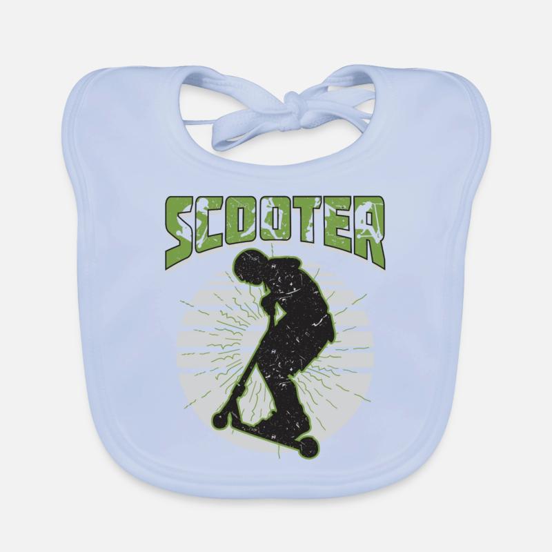 Scooter Stuntscooter Stunt Roller Baby Bio-Lätzchen