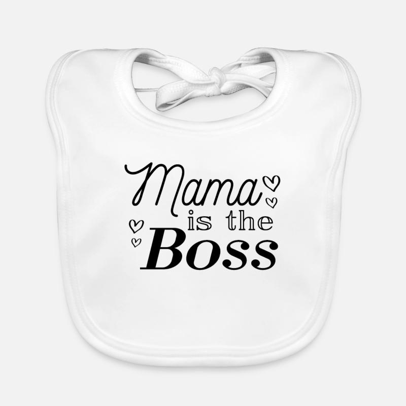 Mama Muttertag Geburtstag Baby Bio-Lätzchen
